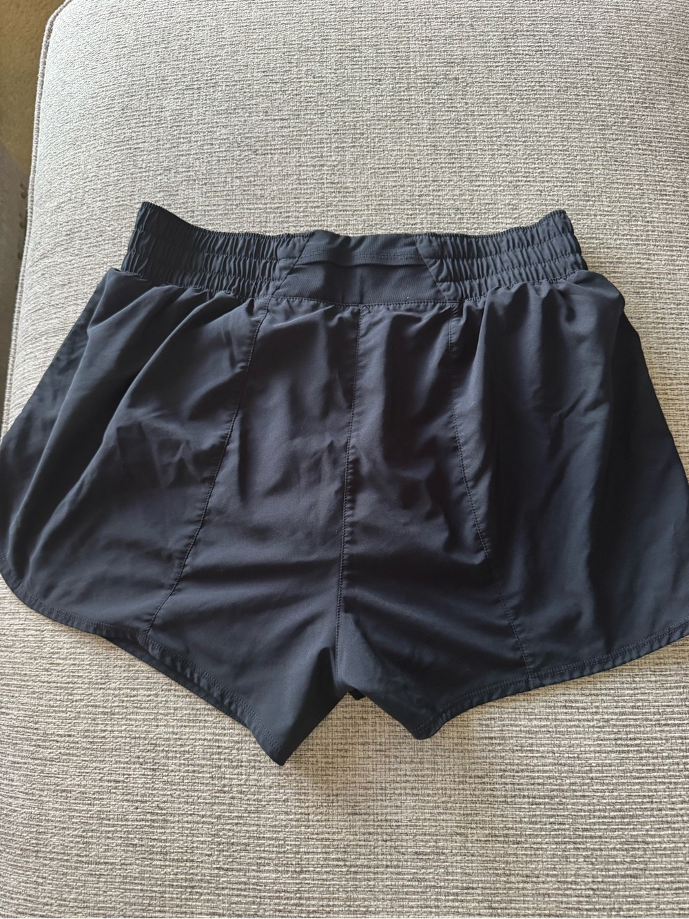 Nike Black Women's Athletic Running Shorts - Picture 2 of 2